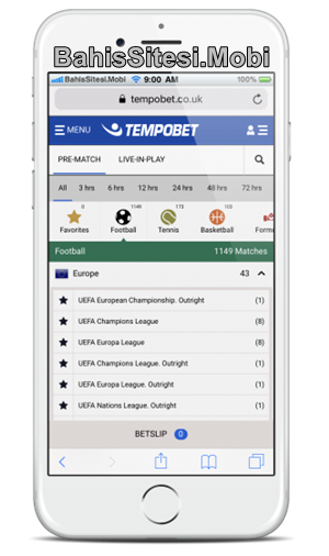 tempobet mobil bahis sitesi