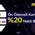 Noxwin’den %20 Oranında Sanal Kart Para Yatırma Bonusu