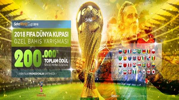 Sekabet’ten Dünya Kupasına 200.000 TL Ödüllü Yarışma