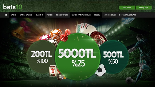 bets10 5000 TL sezon öncesi bonusu