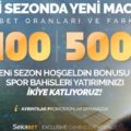 sekabet 500tl yeni sezon bonusu