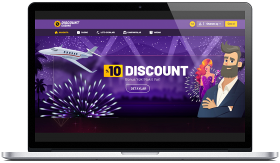 Discountcasino Mac ekranı